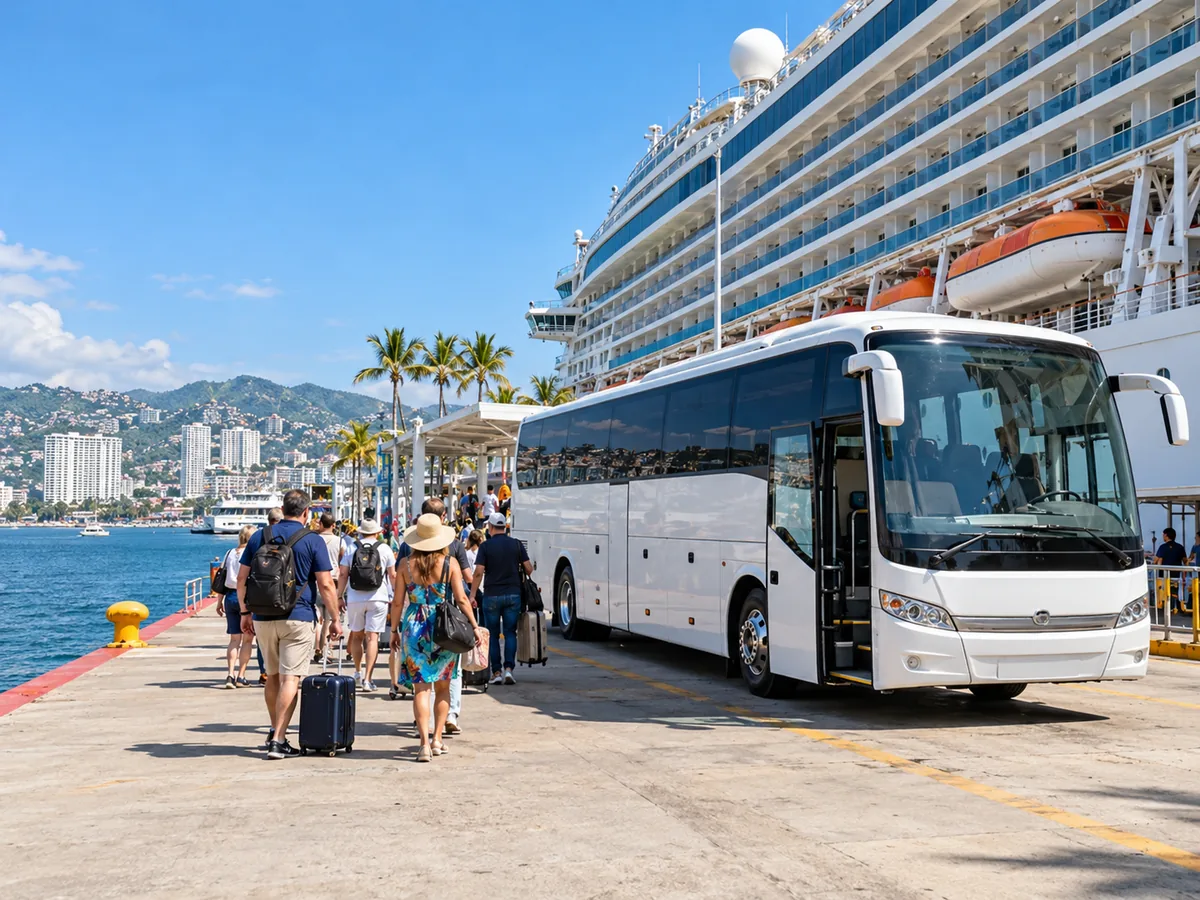 Acapulco Cruise Port Coach Transfer
