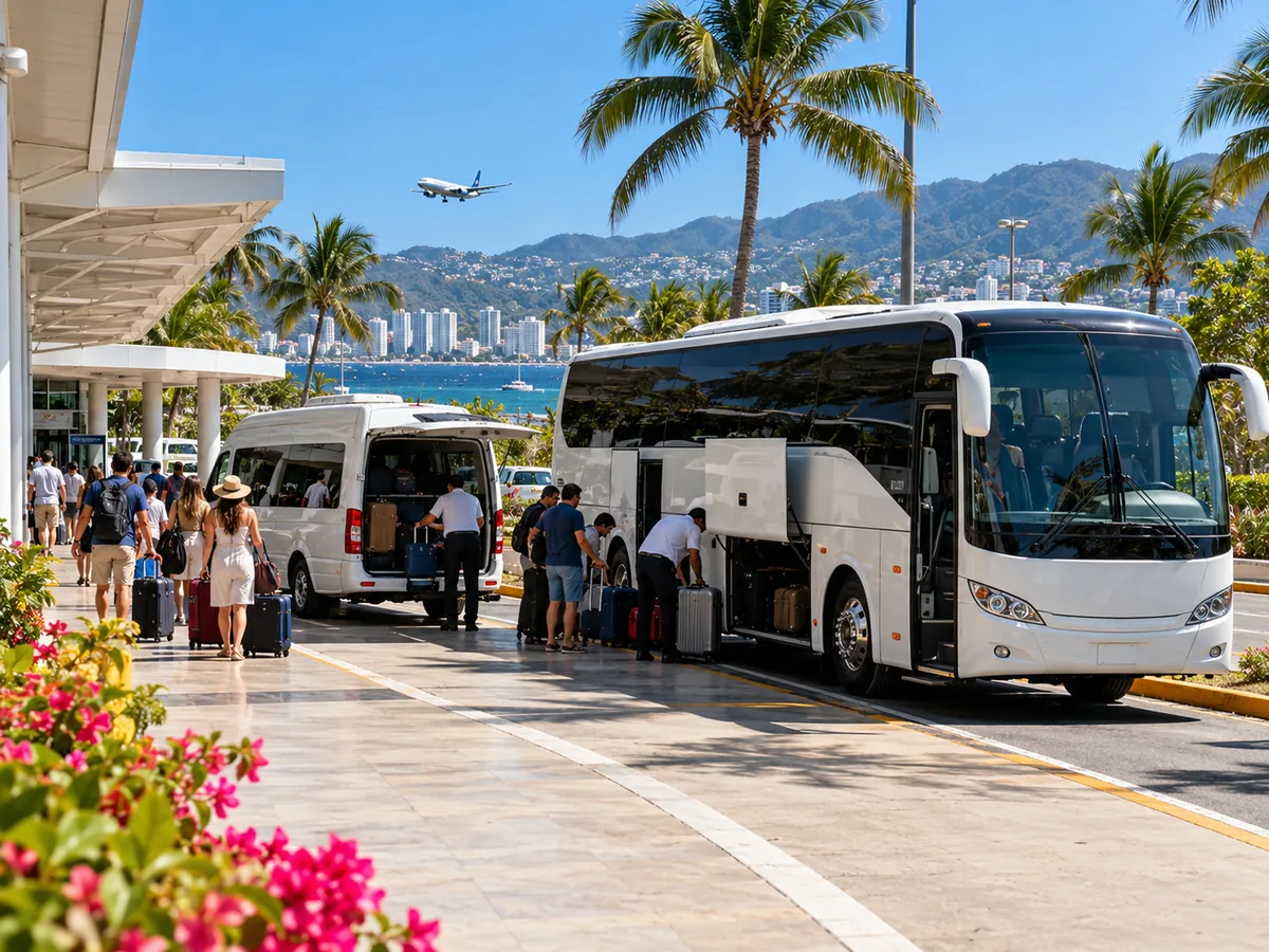 Acapulco International Airport Bus Transfer