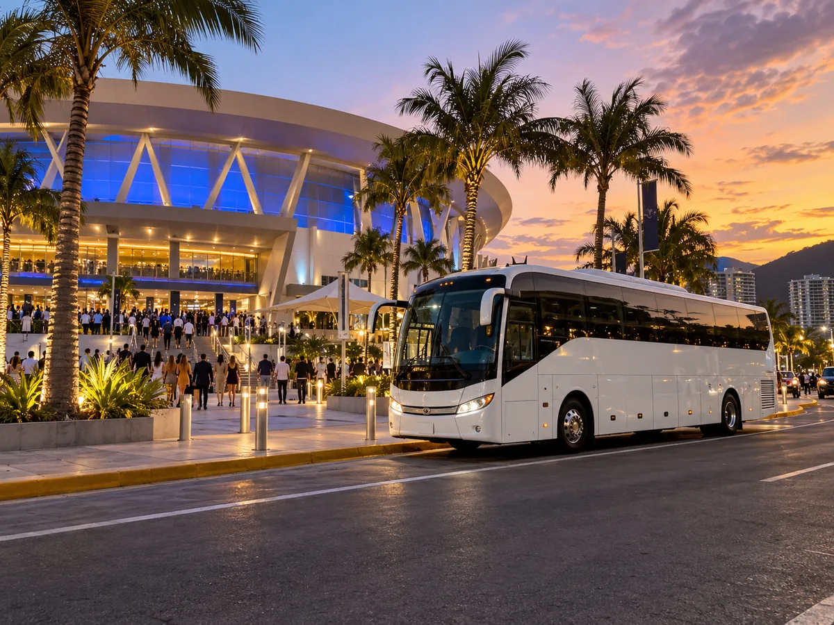 Arena GNP Seguros Bus Hire