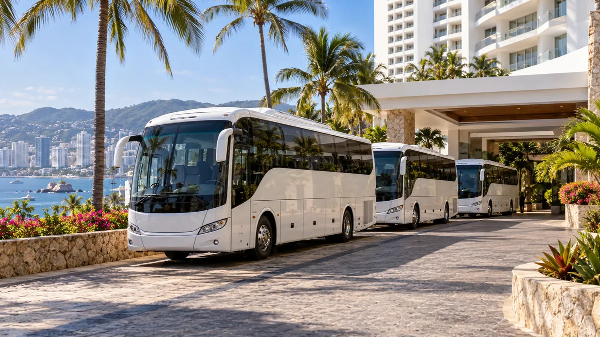 100+ passengers · 100+ Passenger Multi-Coach Transport