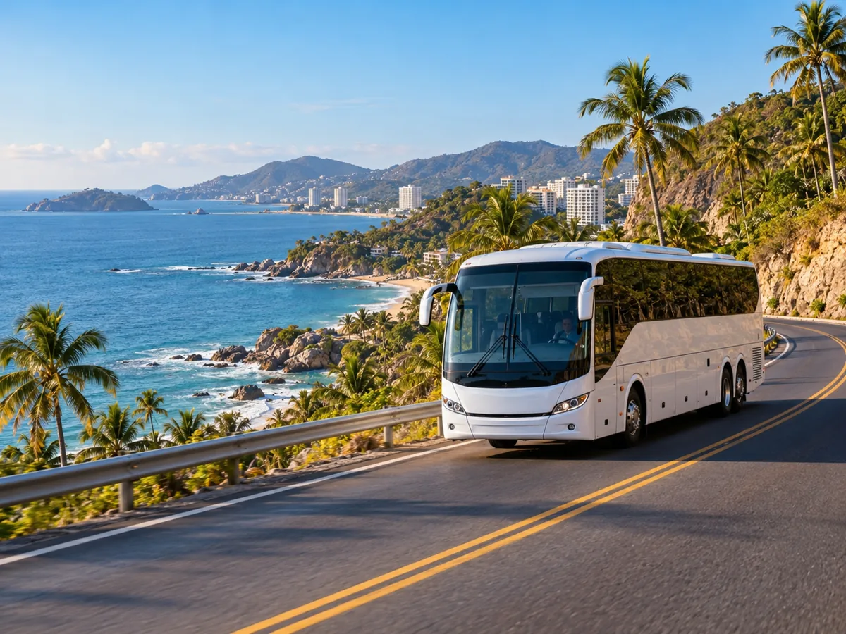 Ixtapa-Zihuatanejo Coach Hire from Acapulco