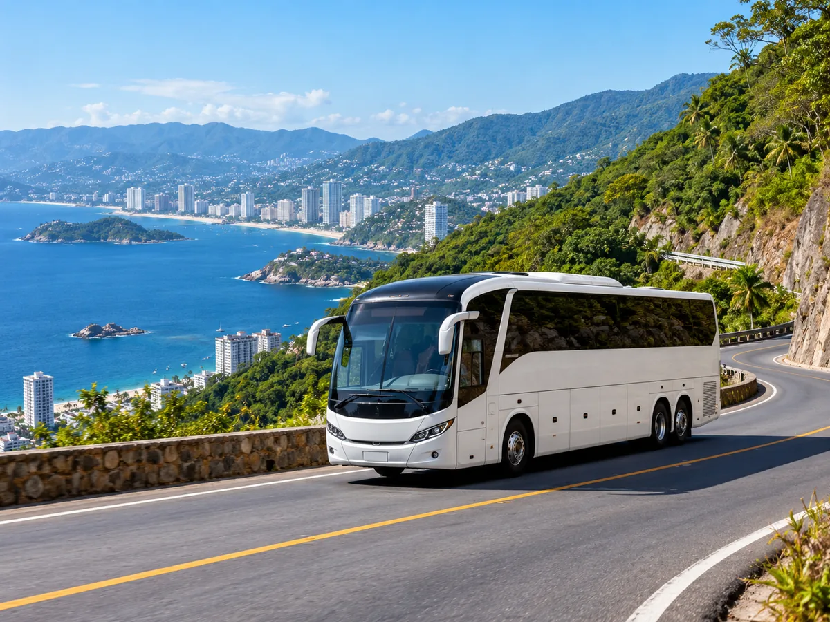 Long-Distance Coach Hire Acapulco