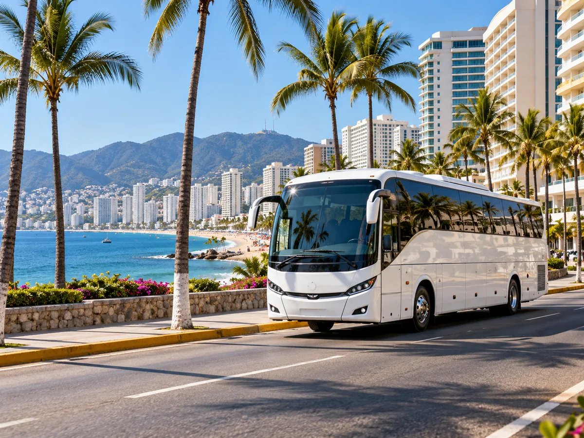 Bus Rental in Zona Dorada
